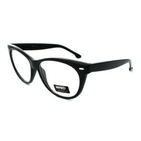 Nerd Fashion Glasses ND019 (Option: Black)