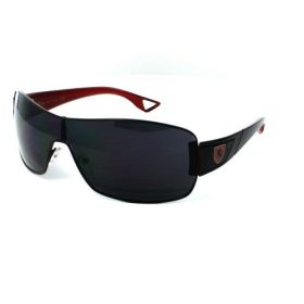 KHAN Sunglasses Shield 3311 (Option: Black-Black)