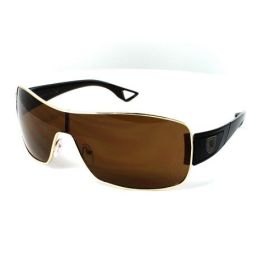 KHAN Sunglasses Shield 3311 (Option: Brown)