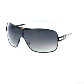 KHAN Sunglasses Shield 3728 (Option: Black-White)