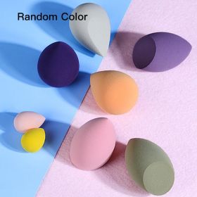 7Pcs Makeup Sponge Set (Color: Random Color)