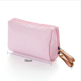 Large Capacity Travel Cosmetic Bag Makeup Case Organizer Multifunction Women Toiletries Organizer Female Waterproof Storage Box (Ships From: China, Color: Basic Pink)