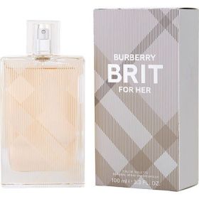 BURBERRY BRIT by Burberry EDT SPRAY 3.3 OZ (NEW PACKAGING) (SKU: 306881)